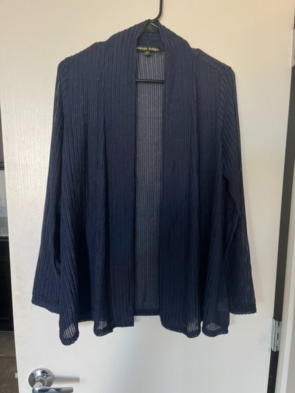 Always Indigo Med Cardigan